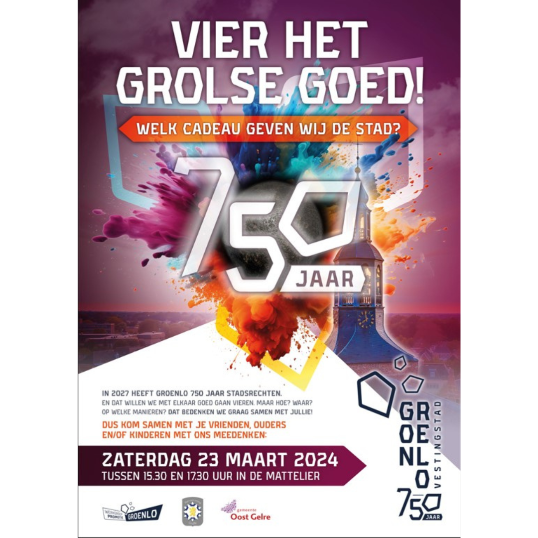 Poster 750 Jaar Ook Insta