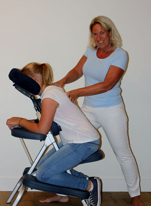 Stoelmassage Madelon Neijsen Body & Mind Wellness Coaching